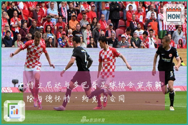 特立尼达与多巴哥足球协会宣布解除与德怀特·约克的合同